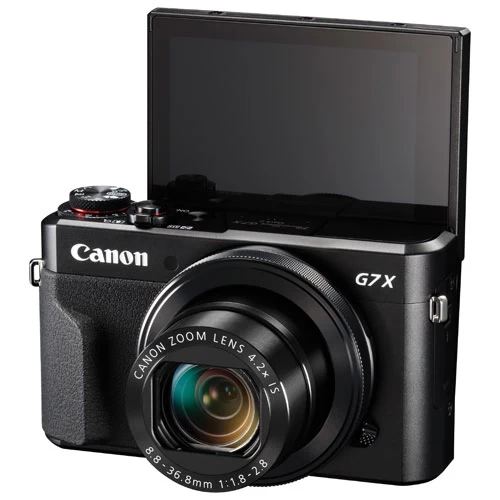 Canon® Canon PowerShot G7 X Mark II Wi-Fi 20.1MP 4.2x Optical Zoom Digital Camera - Black 9 Canon® Canon PowerShot G7 X Mark II Wi-Fi 20.1MP 4.2x Optical Zoom Digital Camera - Black - Image 7