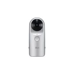 LG 2K Video Recording 360 Degree Hands-Free Camera, Silver