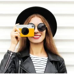 Kodak PRINTOMATIC Digital Instant Print Camera (Yellow), Full Color Prints On Zink 2x3 Sticky-Backed Photo Paper - Print Memories Instantly -Outdoor Camera Shop 12651410 5