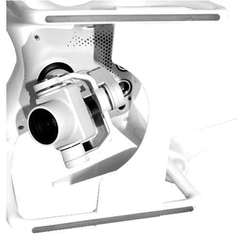 Ultimaxx DJI P4 PLASTIC GIMBAL GUARD - WHITE 3 Ultimaxx DJI P4 PLASTIC GIMBAL GUARD - WHITE - Image 2