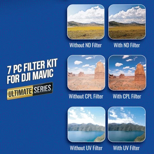 Ultimaxx 7PC MAVIC PRO FILTER KIT-UV,CPL,CPL/ND4,CPL/ND8,CPL/ND16 7 Ultimaxx 7PC MAVIC PRO FILTER KIT-UV,CPL,CPL/ND4,CPL/ND8,CPL/ND16 - Image 5