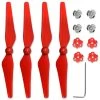 Ultimaxx 2 Pairs Quick Release Propellers Blades For DJI Phantom 4 Pro And Phantom 4 Advanced (Red) - Installation Kit Include 2 Ultimaxx 2 Pairs Quick Release Propellers Blades For DJI Phantom 4 Pro And Phantom 4 Advanced (Red) - Installation Kit Include -Outdoor Camera Shop 12917333