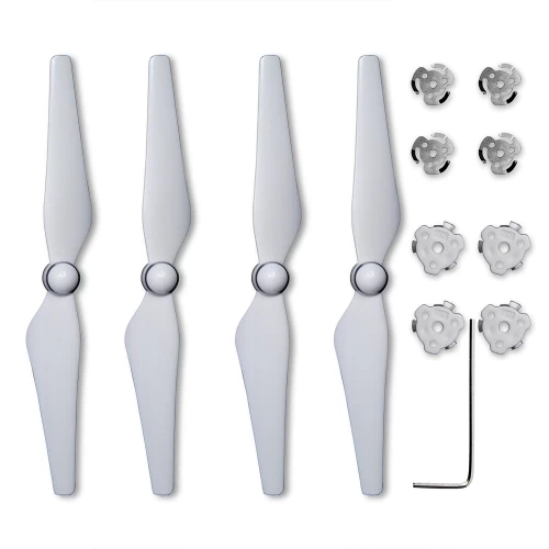 Ultimaxx 2 Pairs Quick Release Propellers Blades For DJI Phantom 4 Pro And Phantom 4 Advanced (White) - Installation Kit Inclu 3 Ultimaxx 2 Pairs Quick Release Propellers Blades For DJI Phantom 4 Pro And Phantom 4 Advanced (White) - Installation Kit Inclu