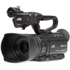 JVC GY-HM250HW UHD 4K Streaming Camcorder Built-in Lower-Thirds Graphics (House Worship)