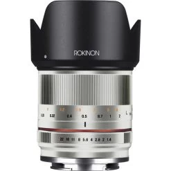 ROKINON® 21mm F1.4 High Speed Wide Angle Lens For Micro Four Thirds (Silver)