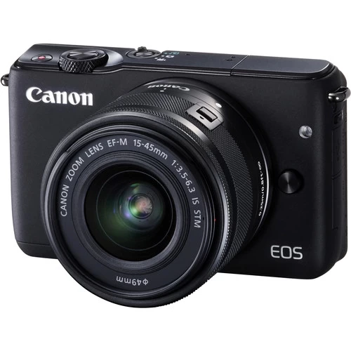 Canon® EOS M 10 Mirrorless Camera /15-45 STM Lens BLACK 3 Canon® EOS M 10 Mirrorless Camera /15-45 STM Lens BLACK