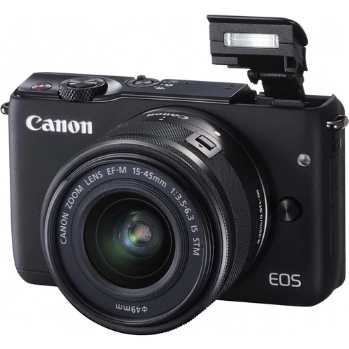 Canon® EOS M 10 Mirrorless Camera /15-45 STM Lens BLACK 4 Canon® EOS M 10 Mirrorless Camera /15-45 STM Lens BLACK - Image 2