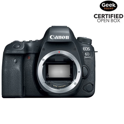 Canon® Open Box - Canon EOS 6D Mark II DSLR Camera (Body Only) 3 Canon® Open Box - Canon EOS 6D Mark II DSLR Camera (Body Only)