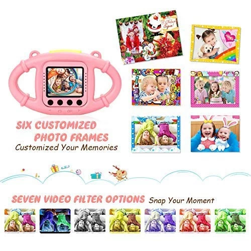 K3 Kids Camera, 1080P Supported Waterproof Video Camera W/ 16Gb Memory Card, Extra Kid-Proof Silicon Case 4 K3 Kids Camera, 1080P Supported Waterproof Video Camera W/ 16Gb Memory Card, Extra Kid-Proof Silicon Case - Image 2