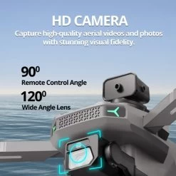 The Bigly Brothers New E58 X LITE Mark II Delta Orange Superior Edition Drone With Camera, 360 Degrees Of Obstacle Avoidance, Carrying Case, & 2 Batteries. RTF, Under 249g! -Outdoor Camera Shop 13985668 2