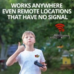 The Bigly Brothers New E58 X LITE Mark II Delta Orange Superior Edition Drone With Camera, 360 Degrees Of Obstacle Avoidance, Carrying Case, & 2 Batteries. RTF, Under 249g! -Outdoor Camera Shop 13985668 9