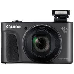 Canon® Refurbished (Good) - Canon PowerShot SX730 HS Wi-Fi 20.3MP 40X Optical Zoom Digital Camera With Case - Black - [Refurbished] -Outdoor Camera Shop 14325711 1