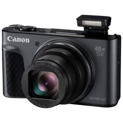 Canon® Refurbished (Good) - Canon PowerShot SX730 HS Wi-Fi 20.3MP 40X Optical Zoom Digital Camera With Case - Black - [Refurbished] -Outdoor Camera Shop 14325711 3