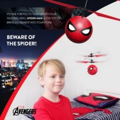 Marvel Licensed Spider-Man IR UFO Heli Ball - 33208 -Outdoor Camera Shop 14338928 5