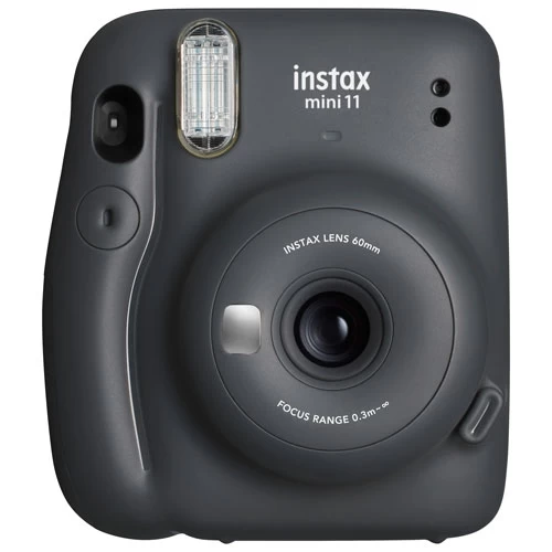 Fujifilm Instax Mini 11 Instant Camera - Charcoal Grey 3 Fujifilm Instax Mini 11 Instant Camera - Charcoal Grey