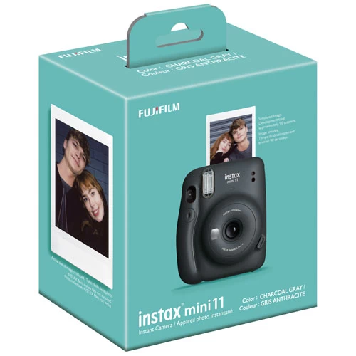 Fujifilm Instax Mini 11 Instant Camera - Charcoal Grey 7 Fujifilm Instax Mini 11 Instant Camera - Charcoal Grey - Image 5
