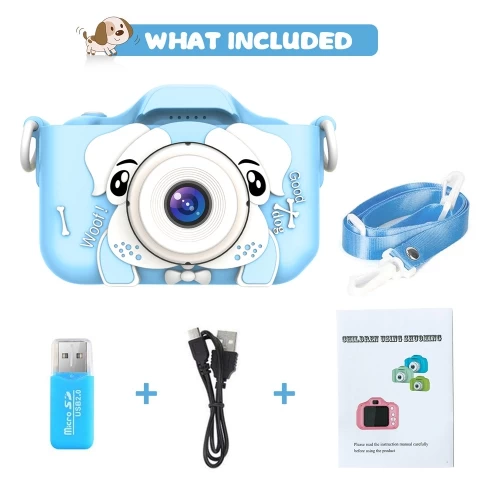 AxGear Digital Camera For Kids Cute Camcorder Video Child Cam Recorder LCD 1080P 4 AxGear Digital Camera For Kids Cute Camcorder Video Child Cam Recorder LCD 1080P - Image 2