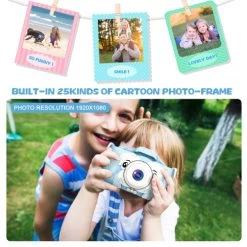 AxGear Digital Camera For Kids Cute Camcorder Video Child Cam Recorder LCD 1080P 17 AxGear Digital Camera For Kids Cute Camcorder Video Child Cam Recorder LCD 1080P -Outdoor Camera Shop 14628146 5