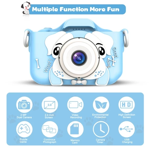 AxGear Digital Camera For Kids Cute Camcorder Video Child Cam Recorder LCD 1080P 12 AxGear Digital Camera For Kids Cute Camcorder Video Child Cam Recorder LCD 1080P - Image 10
