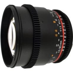 Relaunch Aggregator The High-power 85mm T1.5 Portrait Cine Lens For Sony Alpha Dslr Cameras Is An Ex