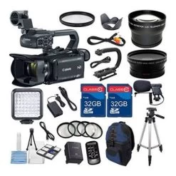 Canon® Canon XA35 Professional Camcorder - Bundle With Video Bag, 32GB Class - US Version W/ Seller Warranty