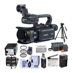 Canon® Canon XA35 Professional Camcorder - Bundle With Video Bag, 64GB Class 10 SDXC U3 Card, Max Power Spa - US Version W/ Seller Warranty