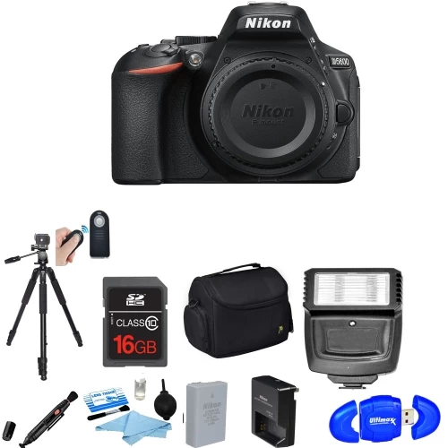 Nikon D5600 DSLR Camera (Body Only) W/ Basic Accessories Bundle. NEW! - US Version W/ Seller Warranty 3 Nikon D5600 DSLR Camera (Body Only) W/ Basic Accessories Bundle. NEW! - US Version W/ Seller Warranty