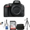 Nikon D5600 DSLR Camera Body (Black) With 16GB Starter Bundle - US Version W/ Seller Warranty -Outdoor Camera Shop 14672539