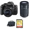 Canon® Canon EOS Rebel T6i/T7i DSLR Camera With 18-55mm And 55-250mm Lenses Kit - US Version W/ Seller Warranty