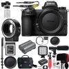 Nikon Z6 Mirrorless Digital Camera (Body Only) USA FTZ Mount Adapter For F-Mount Lenses And 120GB Memory Card Deluxe Bundle -Outdoor Camera Shop 14672753