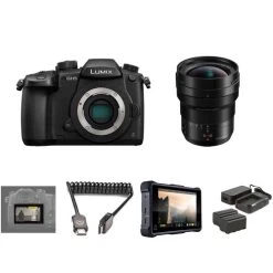 Panasonic Lumix DC-GH5 Mirrorless Micro Four Thirds Digital Camera With 8-18mm Lens And Pro HDR Kit - US Version W/ Seller Warranty
