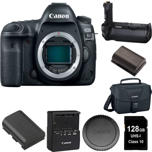 Canon® Canon EOS 5D Mark IV 30.4MP Full Frame CMOS DSLR Camera (Body) 128GB Memory Card Bundle - US Version W/ Seller Warranty 3 Canon® Canon EOS 5D Mark IV 30.4MP Full Frame CMOS DSLR Camera (Body) 128GB Memory Card Bundle - US Version W/ Seller Warranty