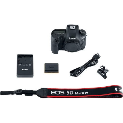 Canon® Canon EOS 5D Mark IV 30.4MP Full Frame CMOS DSLR Camera (Body) 128GB Memory Card Bundle - US Version W/ Seller Warranty 4 Canon® Canon EOS 5D Mark IV 30.4MP Full Frame CMOS DSLR Camera (Body) 128GB Memory Card Bundle - US Version W/ Seller Warranty - Image 2