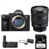 Sony Alpha A7 III Mirrorless Digital Camera USA With 24-105mm Lens And Vertical Grip Kit - US Version W/ Seller Warranty -Outdoor Camera Shop 14673158