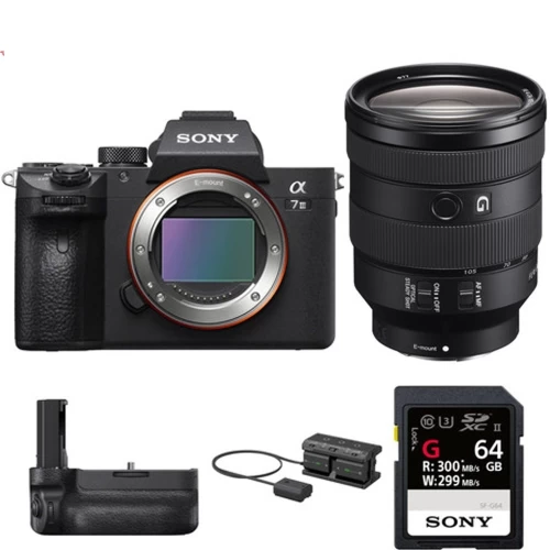 Sony Alpha A7 III Mirrorless Digital Camera USA With 24-105mm Lens And Vertical Grip Kit - US Version W/ Seller Warranty 3 Sony Alpha A7 III Mirrorless Digital Camera USA With 24-105mm Lens And Vertical Grip Kit - US Version W/ Seller Warranty