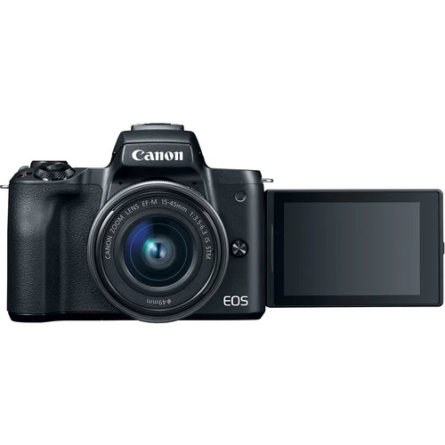 Canon® Canon EOS M50 Mirrorless Digital Camera With 15-45mm Lens (Black) And 64GB SD Card + Deluxe Photo Travel Bundle - US Version W/ Seller Warranty 5 Canon® Canon EOS M50 Mirrorless Digital Camera With 15-45mm Lens (Black) And 64GB SD Card + Deluxe Photo Travel Bundle - US Version W/ Seller Warranty - Image 3