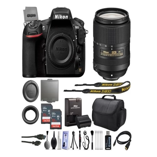 Nikon D810 DSLR SLR Digital Camera With 18-300mm Lens Essential Bundle - US Version W/ Seller Warranty 3 Nikon D810 DSLR SLR Digital Camera With 18-300mm Lens Essential Bundle - US Version W/ Seller Warranty