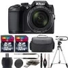 Nikon Coolpix B500 Digital 40x Optical Zoom Camera Black + 64GB Storage + Case - US Version W/ Seller Warranty -Outdoor Camera Shop 14673370