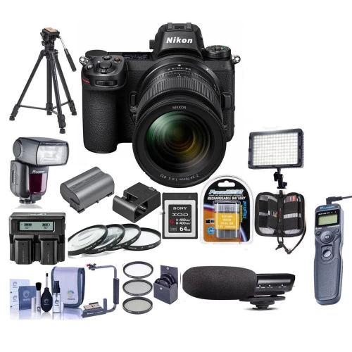 Nikon Z7 Mirrorless Digital Camera With 24-70mm Lens With Sony 64GB XQD Memory Card Supreme Bundle - US Version W/ Seller Warranty 3 Nikon Z7 Mirrorless Digital Camera With 24-70mm Lens With Sony 64GB XQD Memory Card Supreme Bundle - US Version W/ Seller Warranty