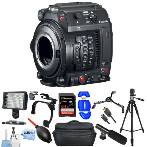 Canon® Canon EOS C200 Cinema Camera (EF-Mount) NTSC/PAL | 64GB | LED Light | Tripod Bundle - US Version W/ Seller Warranty 3 Canon® Canon EOS C200 Cinema Camera (EF-Mount) NTSC/PAL | 64GB | LED Light | Tripod Bundle - US Version W/ Seller Warranty