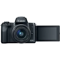 Canon® Canon EOS M50 Mirrorless Digital Camera With 15-45mm Lens (Black) With Professional Flash Bundle - US Version W/ Seller Warranty -Outdoor Camera Shop 14673518 2
