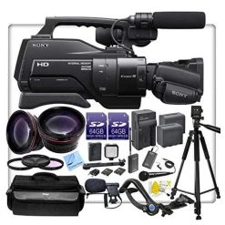 Sony HXR-MC2500 Shoulder Mount AVCHD Camcorder W/ Microphone Bundle - US Version W/ Seller Warranty