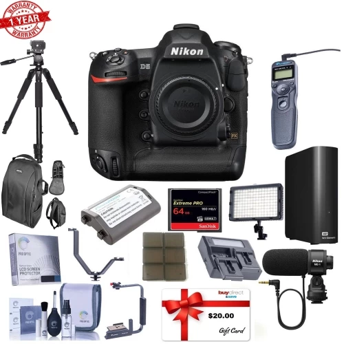 Nikon D5 DSLR CF Version Body With 64GB Pro Accessory Bundle - US Version W/ Seller Warranty 3 Nikon D5 DSLR CF Version Body With 64GB Pro Accessory Bundle - US Version W/ Seller Warranty