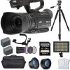 JVC GY-HM180 12.4MP 4K Ultra HD Camcorder With Sony 256GB Memory Card Supreme Bundle - US Version W/ Seller Warranty