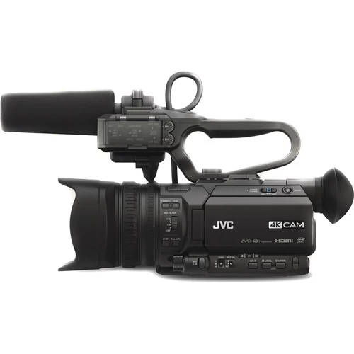 JVC GY-HM180 Ultra HD 4K Camcorder |SanDisk 64GB MC, Tripod Dolly, Professional Carrying Case, And More - US Version W/ Seller Warranty 4 JVC GY-HM180 Ultra HD 4K Camcorder |SanDisk 64GB MC, Tripod Dolly, Professional Carrying Case, And More - US Version W/ Seller Warranty - Image 2