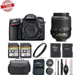Nikon D7100 Digital SLR Camera 24.1MP With 18-55mm VR + Ultra Savings Bundle! NIKD71001855KKA - US Version W/ Seller Warranty