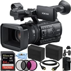 Sony PXW-Z150 4K XDCAM Camcorder 64GB Starter Essential Bundle - US Version W/ Seller Warranty
