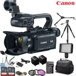 Canon® Canon XA11 Compact Full HD HDMI & Composite Output W Spare Battery Deluxe Bundle - US Version W/ Seller Warranty