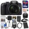 Nikon Coolpix B700 4K Wi-Fi Digital Camera With 64GB Card + Case + Flash + Battery Deluxe Bundle - US Version W/ Seller Warranty -Outdoor Camera Shop 14674064
