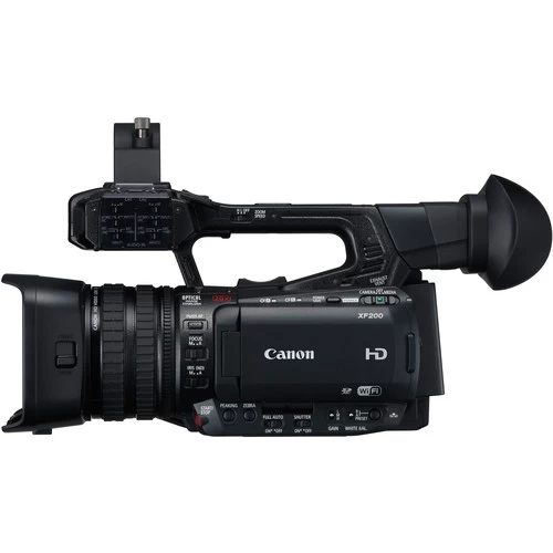 Canon® Canon XF200 High Definition 1080p Camcorder, 20X Optical Zoom - Bundle With Video Bag, 32GB Compact - US Version W/ Seller Warranty 4 Canon® Canon XF200 High Definition 1080p Camcorder, 20X Optical Zoom - Bundle With Video Bag, 32GB Compact - US Version W/ Seller Warranty - Image 2